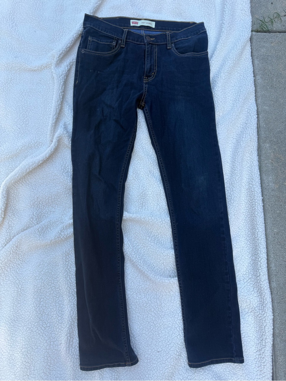 510 skinny Levi's Men's Indigo Slim Straight Jeans